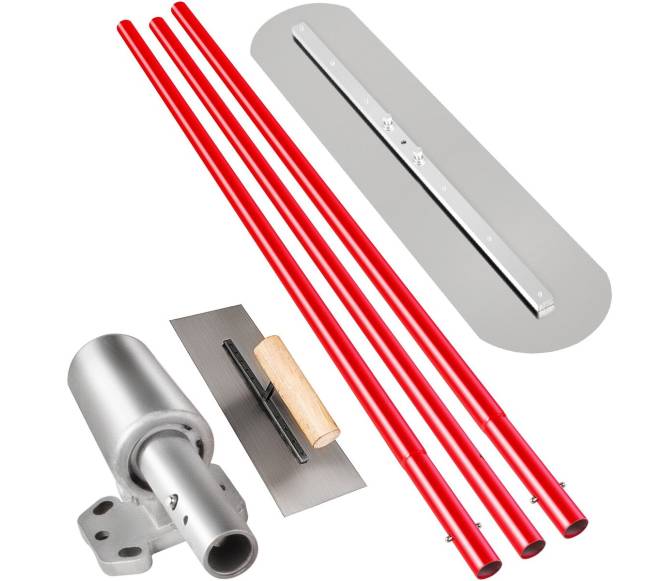 Plieninė betono glaistyklė 900x200 mm0