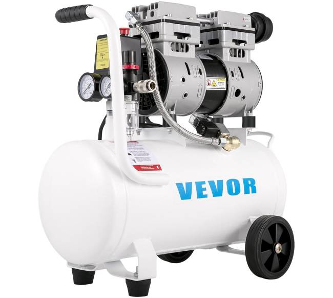 Nešiojamas oro kompresorius 25L, 115 PSI0