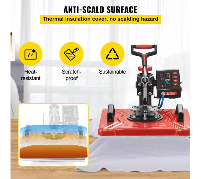 Šilumos presas 30x38 cm su 360 pasukimu6