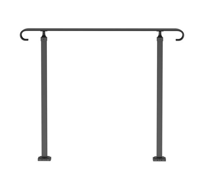 Reguliuojama kalvio geležies turėklai 2 arba 3 laipteliams0