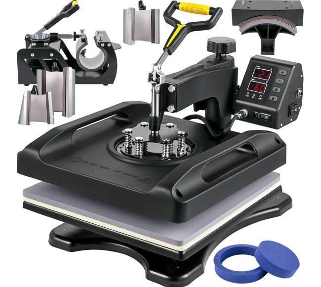 Šilumos presas 15 x 15 cm 8 į 1 su pasukimu0