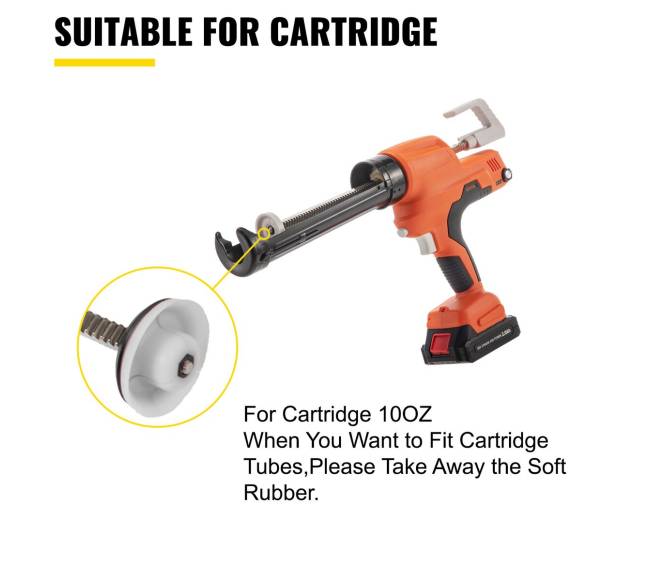 Vevor dešros pistoletas silikonui1