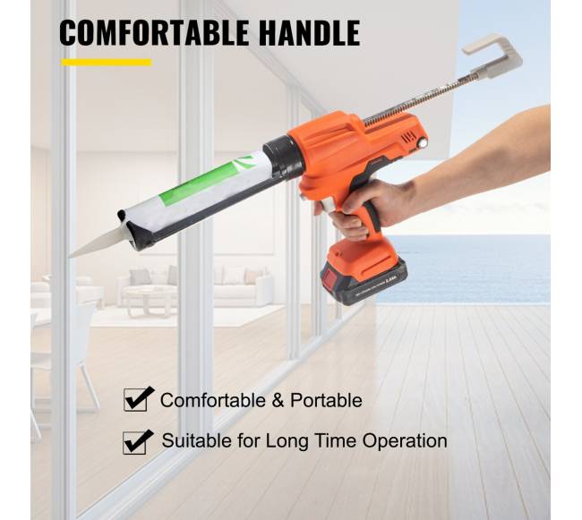 Vevor dešros pistoletas silikonui5