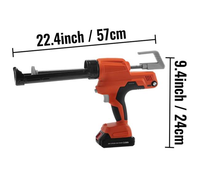 Vevor dešros pistoletas silikonui7