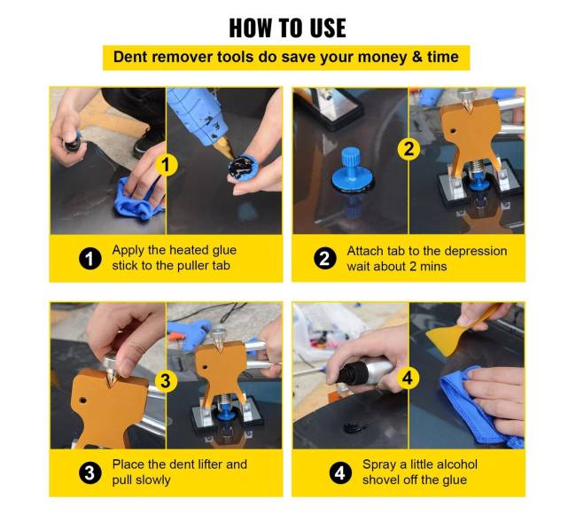 Įlenkimų taisymo įrankiai, 89 vnt. rinkinys3