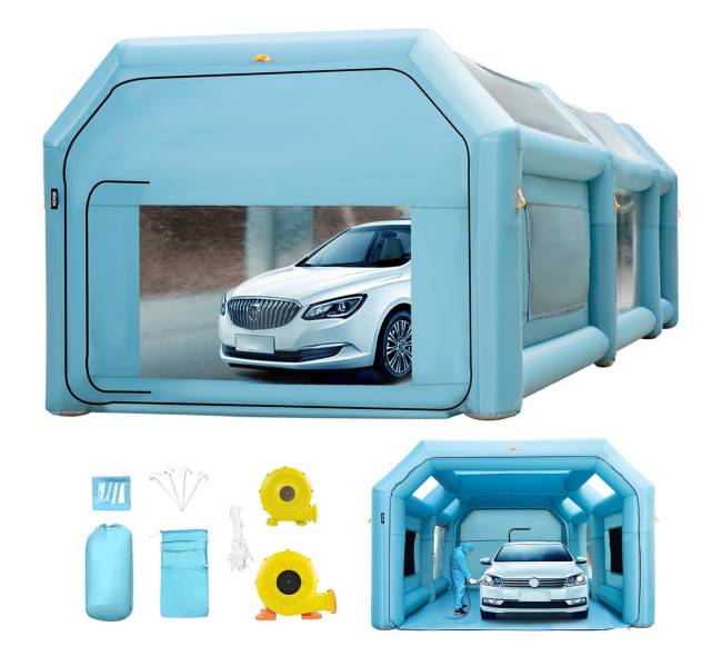 Nešiojama pripučiama dažų kamera0