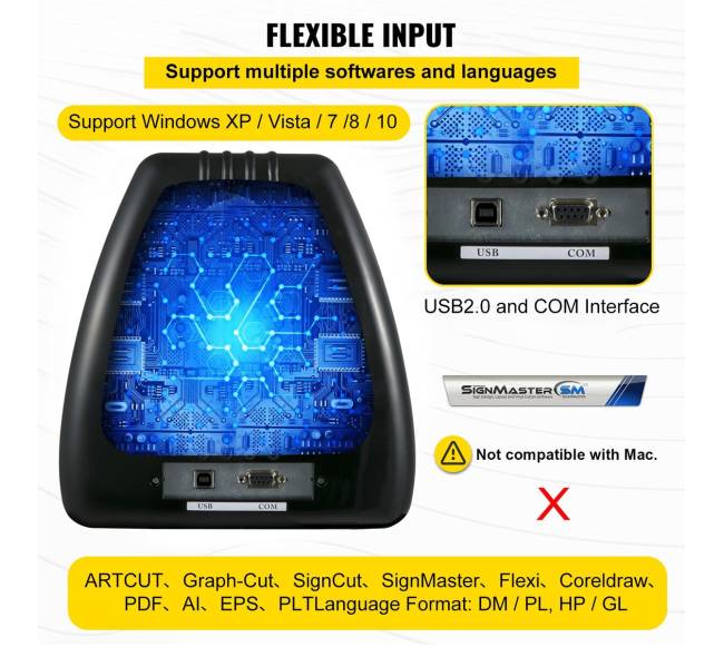 71 cm vinilo pjovimo aparatas su stovu4