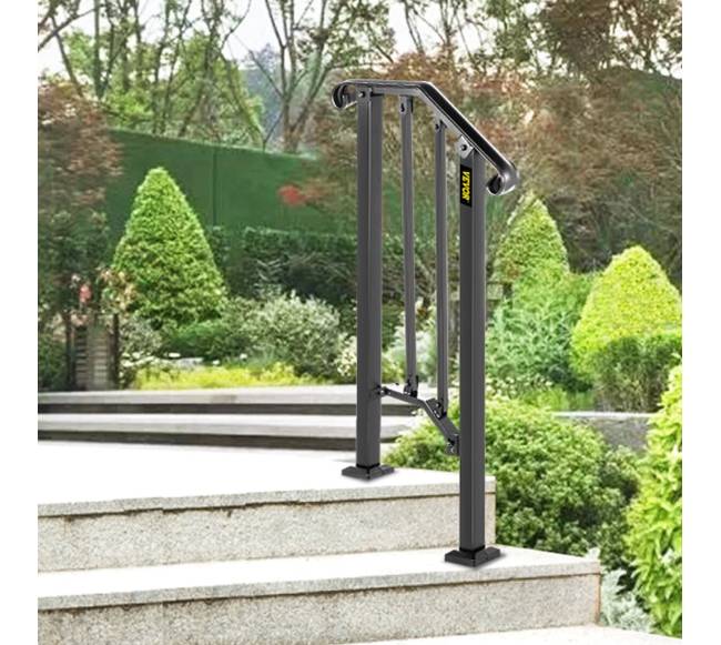 turėklas vienam ar dviem žingsniams juodas7