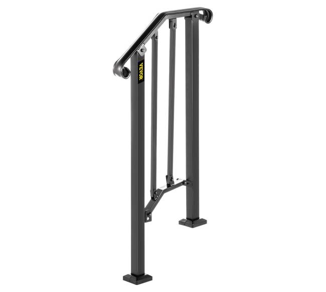 turėklas vienam ar dviem žingsniams juodas9