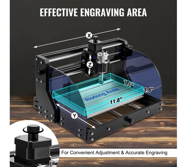 CNC graviravimo staklės 3018 Pro lazeris3