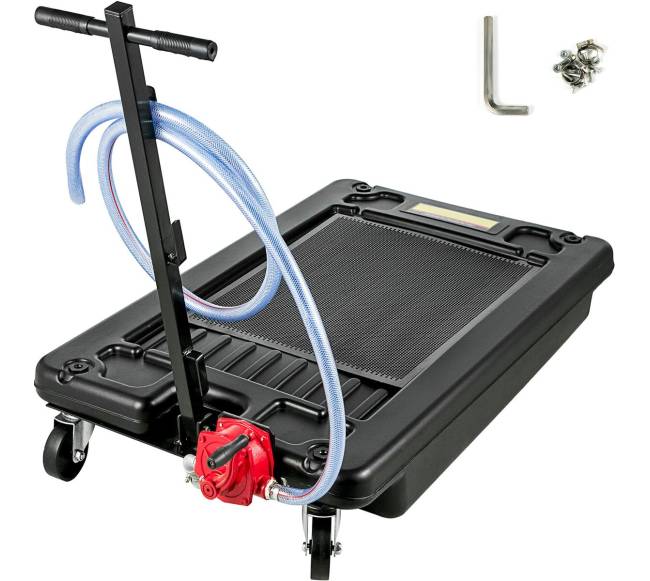 Nešiojamas alyvos surinktuvas su siurbliu 64L0