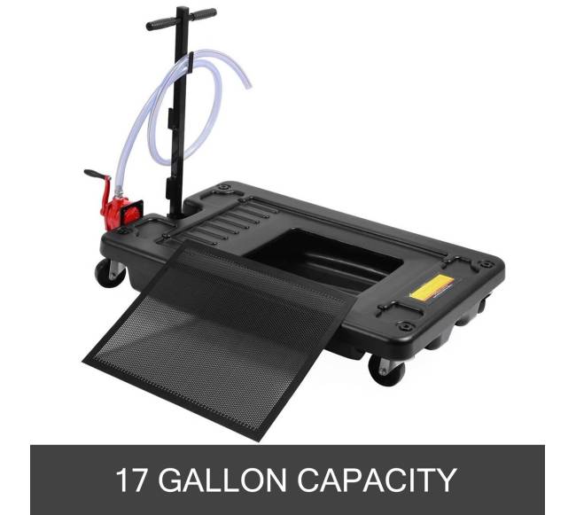 Nešiojamas alyvos surinktuvas su siurbliu 64L1