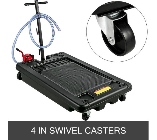 Nešiojamas alyvos surinktuvas su siurbliu 64L3