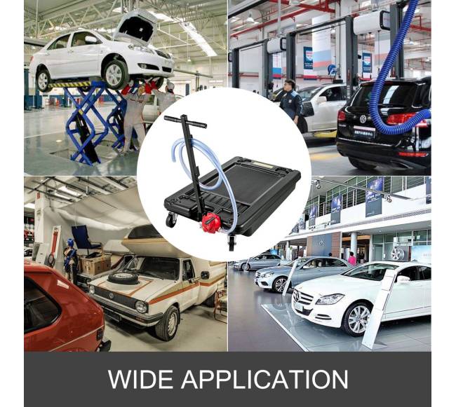 Nešiojamas alyvos surinktuvas su siurbliu 64L6