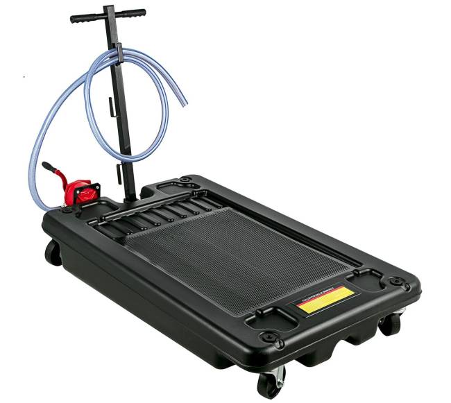 Nešiojamas alyvos surinktuvas su siurbliu 64L9