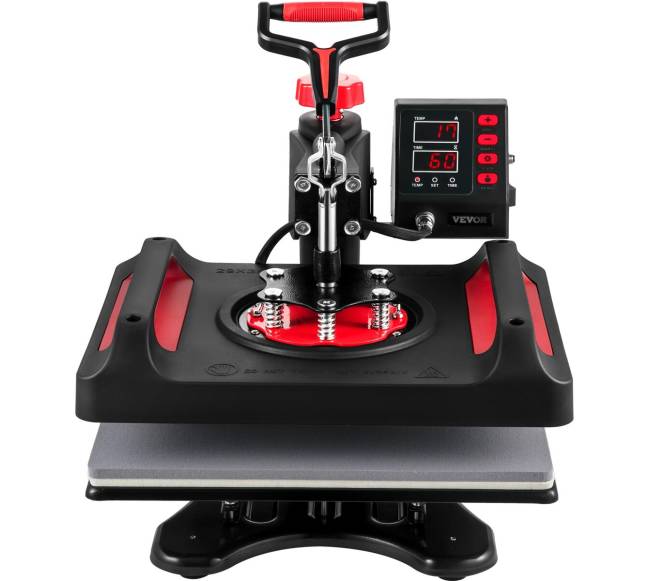 Šilumos presas su 360 sukimu, 5 viename10