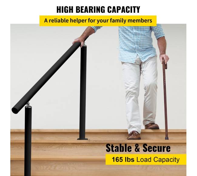 lauko laiptų turėklai, 86 cm, reguliuojami3