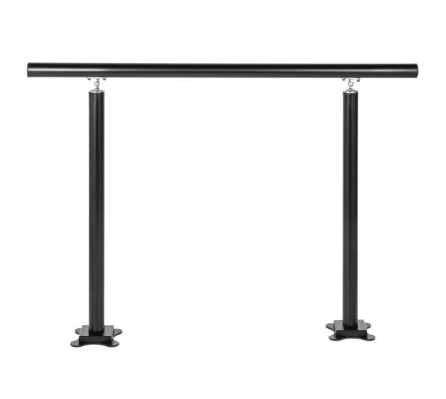 lauko laiptų turėklai, 86 cm, reguliuojami10