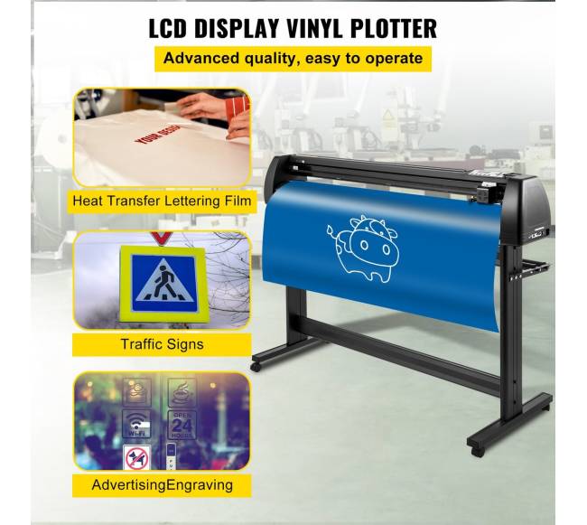 Vinilo pjaustymo mašina su LCD ekranu ir programine įranga1