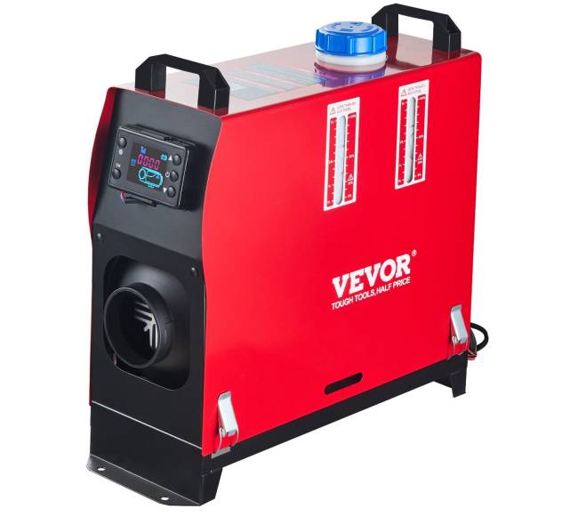 Dyzelinis šildytuvas su LCD ir duslintuvu RV sunkvežimiams9