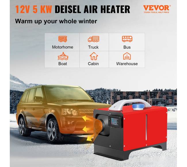 Dyzelinis oro šildytuvas su nuotoliniu valdymu1