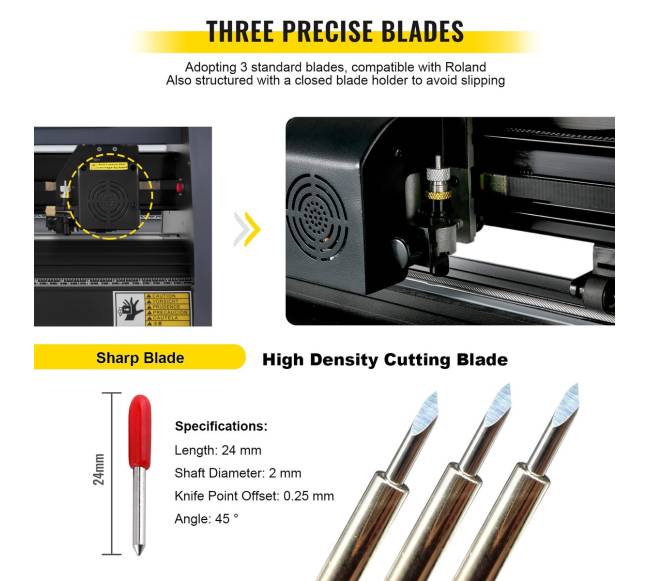 Vinilo pjaustymo mašina 375 mm pločio5