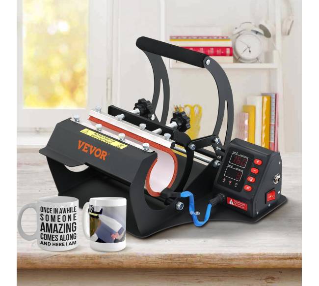 Puodelių šilumos presas su dviem plokštelėmis7