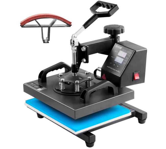 Termopresas 25x30cm marškinėliams ir kepurėms0