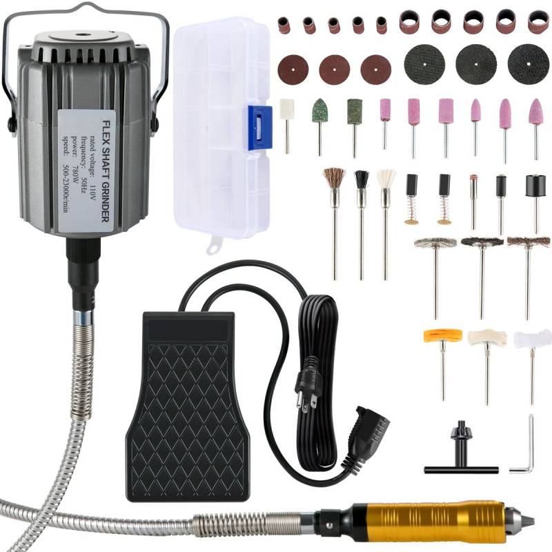 Lankstaus veleno grąžtas su greičio pedalu 780W0