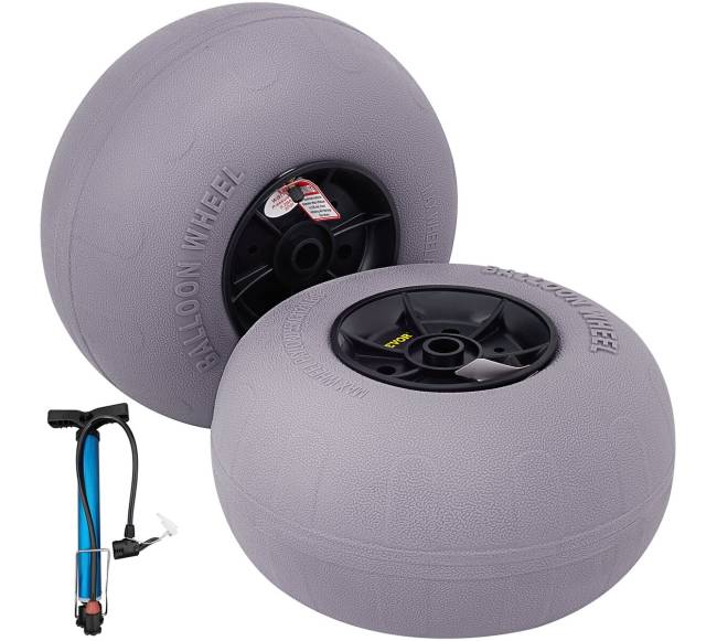 Pliažo balioniniai ratai, 33 cm smėlio padangos0