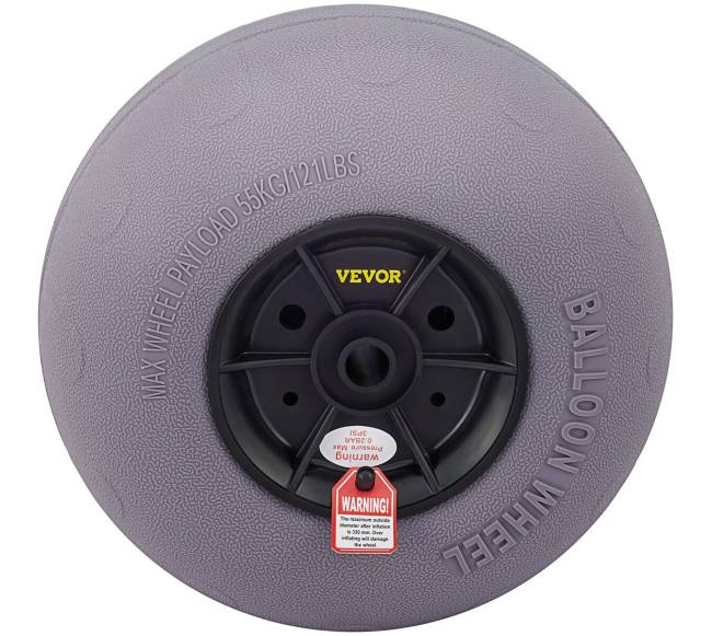 Pliažo balioniniai ratai, 33 cm smėlio padangos8