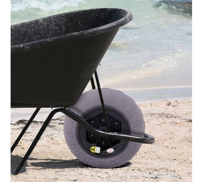 paplūdimio vežimo ratai, 40 cm smėlio padangos7