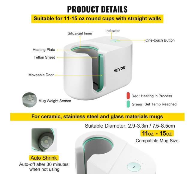 Puodelių presas, automatinis sublimacinis įrenginys5