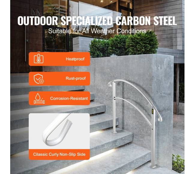 3 žingsnių lauko laiptų turėklas2