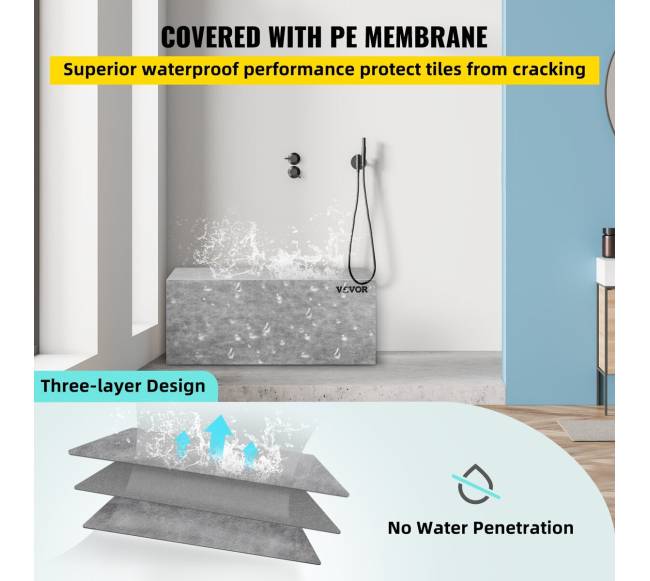 Dušo kampinė sėdynė plytelėms, 120 x 40 x 50 cm4