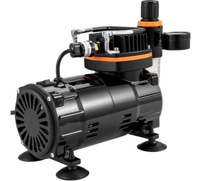 Aerografų rinkinys su kompresoriumi menui ir dekoravimui9