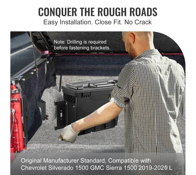 Juodos spalvos daiktadėžė Chevrolet ir GMC5