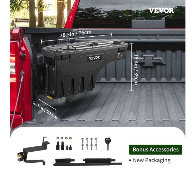 Juodos spalvos daiktadėžė Chevrolet ir GMC6