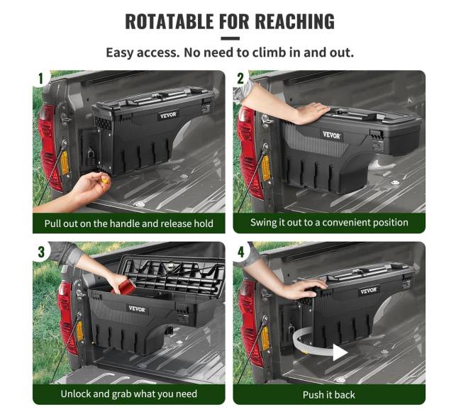 Sandėliavimo dėžė sunkvežimiui su slaptažodžiu3