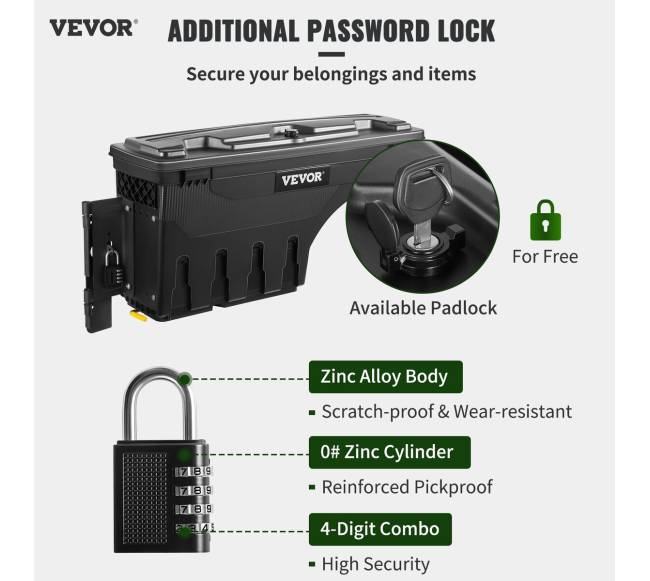 Įrankių dėžė automobiliui Dodge Ram 15001