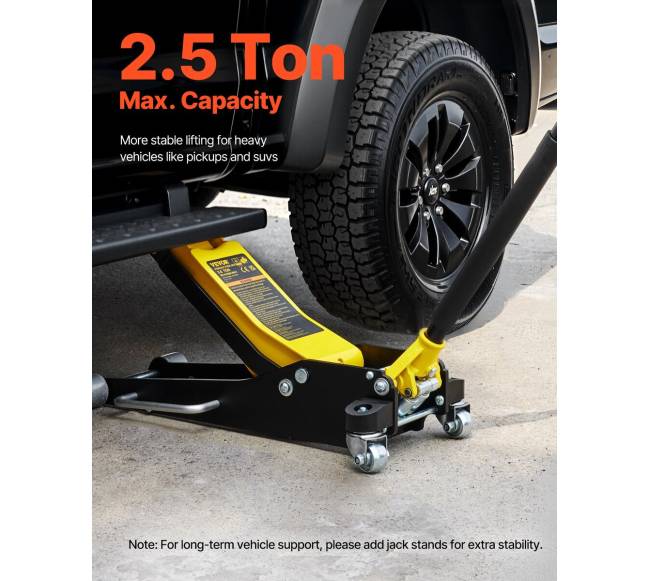 Žemas profilis 2.5 t grindų domkratas3