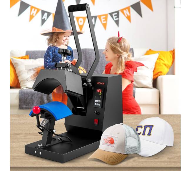 Kepurės šilumos presas, 4-in-1 kepurės presavimo mašina7