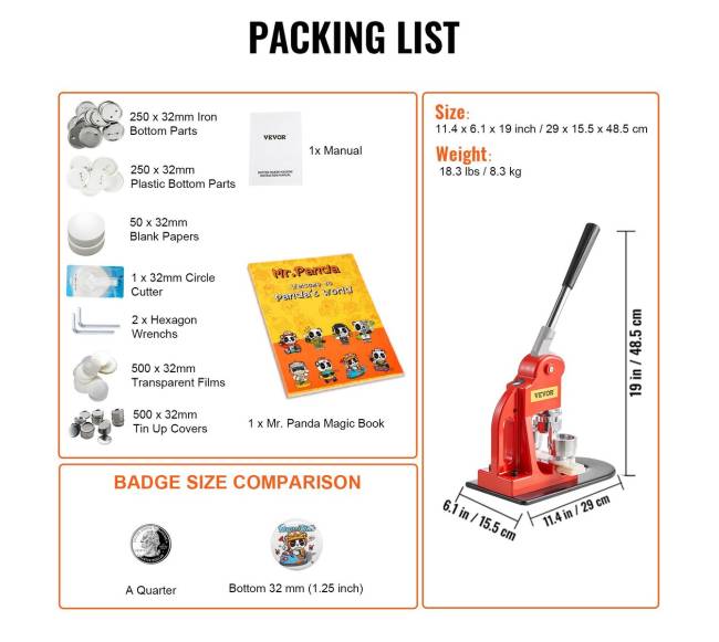 Ženkliukų gaminimo mašina 32 mm su 500 dalimis6