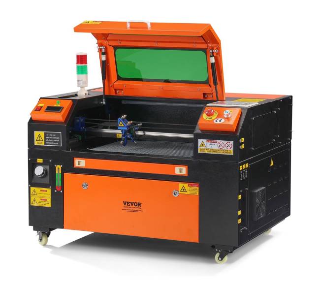 50W CO2 lazerinis graviravimo įrenginys 300x500 mm0