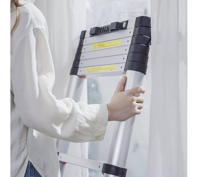 12.5 ft daugiatikslis teleskopinis aliuminio kopėčios7