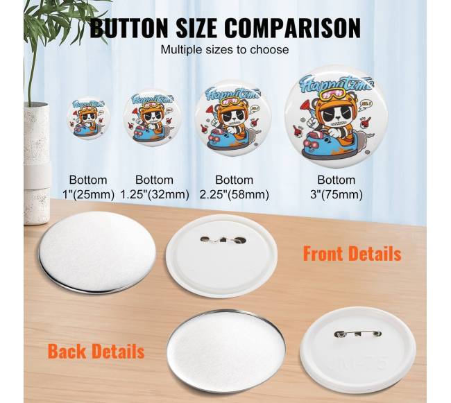 75 mm ženkliukų dalių rinkinys, 200 vnt.4