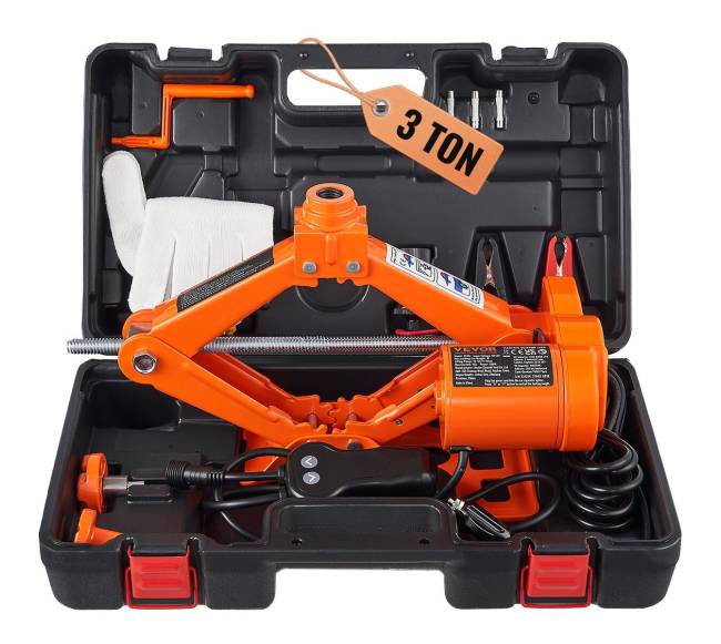 Elektrinis automobilio keltuvas su žirkliniu keltuvu 3t0