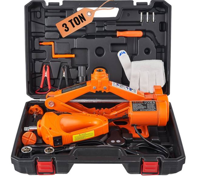 Elektrinis automobilinis žirklinis domkratas 3 t0