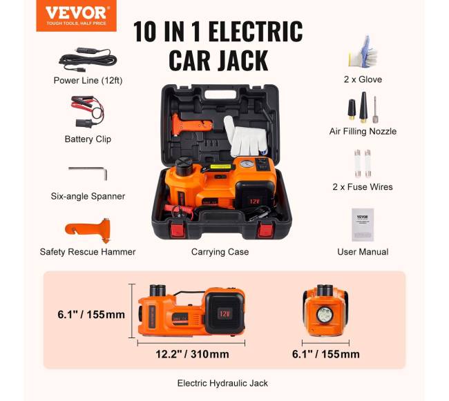 Elektrinė hidraulinė automobilio kėliklio pompa 5T6