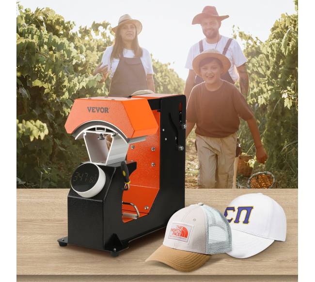 Automatinė kepurių šilumos presas su sublimacija7